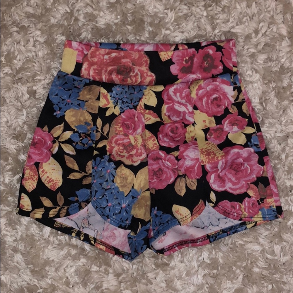 Floral shorts